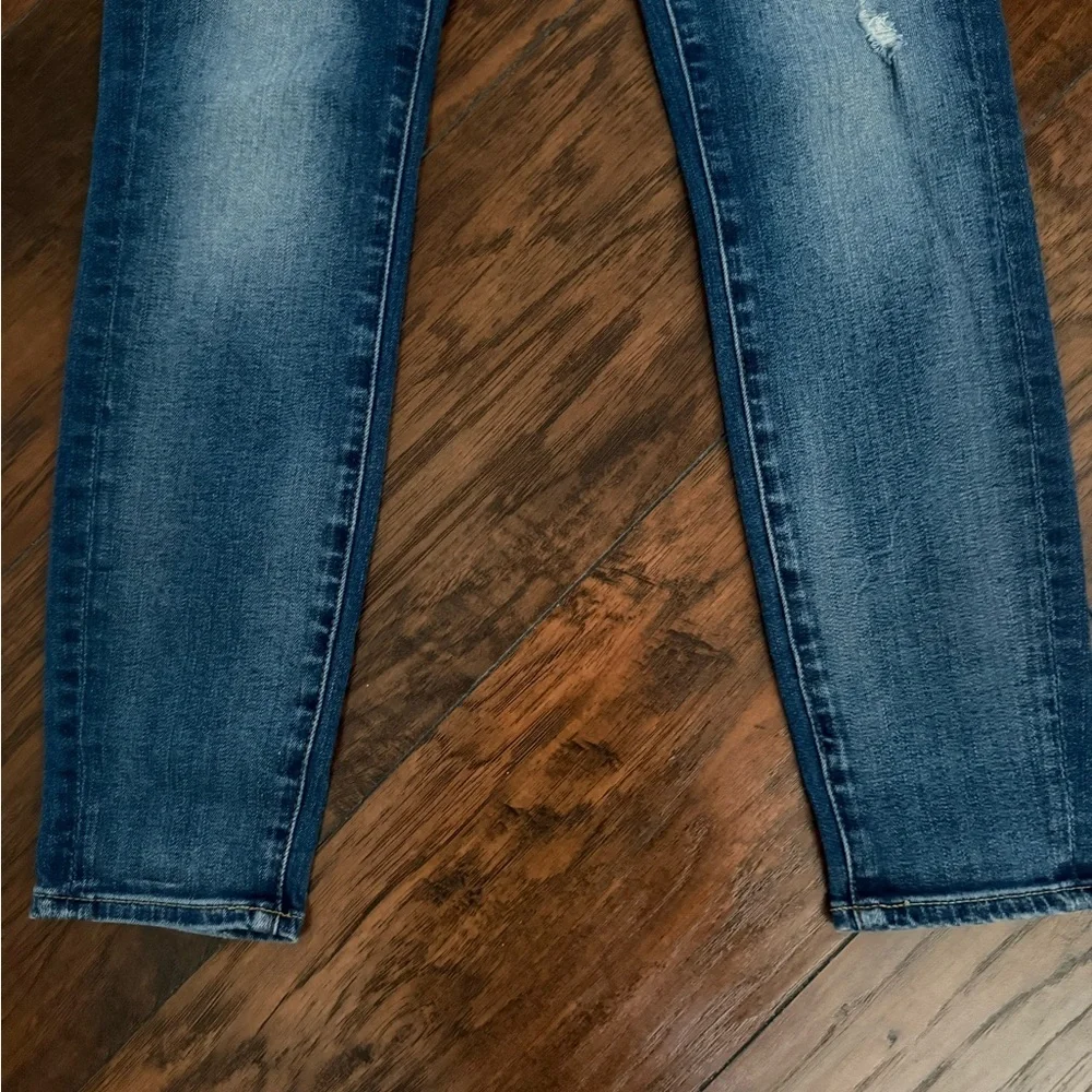 7 For All Mankind Luxe Vintage High Waist Ankle Skinny Jeans Size 26
